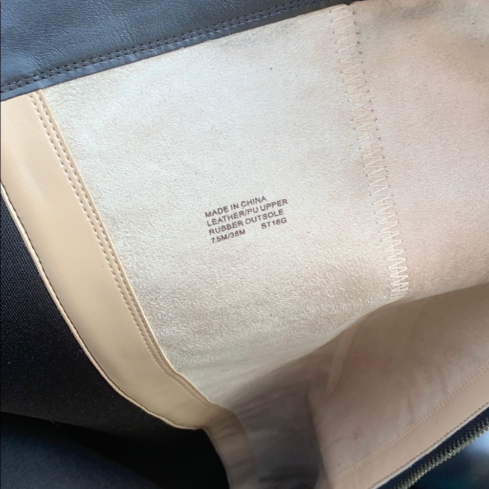 Michael Kors over the knee leather boots - Picture 9 of 9